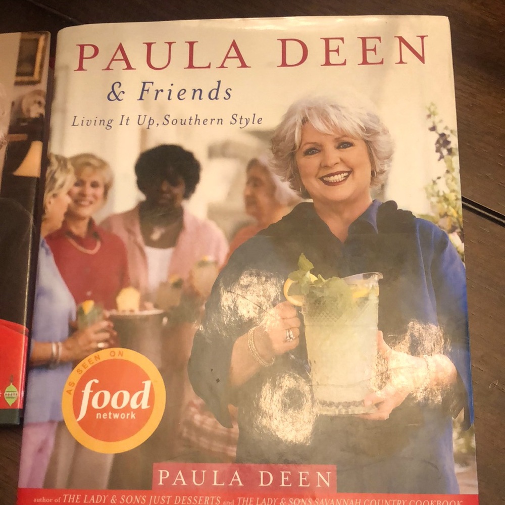 Paula Deen set of 2 Cookbooks
